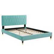 Modway MOD-6707 Phillipa Performance Velvet Queen Platform Bed