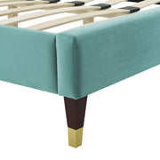 Modway MOD-6707 Phillipa Performance Velvet Queen Platform Bed
