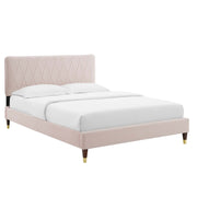 Modway MOD-6707 Phillipa Performance Velvet Queen Platform Bed