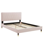 Modway MOD-6707 Phillipa Performance Velvet Queen Platform Bed