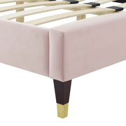 Modway MOD-6707 Phillipa Performance Velvet Queen Platform Bed