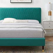 Modway MOD-6707 Phillipa Performance Velvet Queen Platform Bed