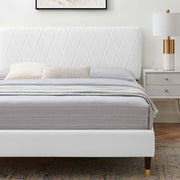 Modway MOD-6707 Phillipa Performance Velvet Queen Platform Bed