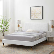 Modway MOD-6707 Phillipa Performance Velvet Queen Platform Bed