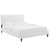 Modway MOD-6707 Phillipa Performance Velvet Queen Platform Bed