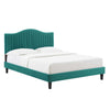 Modway MOD-6747 Juniper Channel Tufted Performance Velvet Full Platform Bed