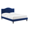 Modway MOD-6750 Juniper Channel Tufted Performance Velvet King Platform Bed