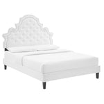 Modway MOD-6753 Gwyneth Tufted Performance Velvet Queen Platform Bed