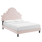 Modway MOD-6759 Gwyneth Tufted Performance Velvet Full Platform Bed