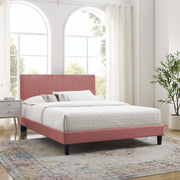 Modway MOD-6870 Peyton Performance Velvet Full Platform Bed