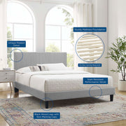 Modway MOD-6870 Peyton Performance Velvet Full Platform Bed