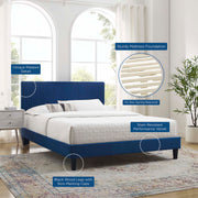 Modway MOD-6870 Peyton Performance Velvet Full Platform Bed