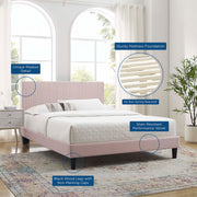 Modway MOD-6870 Peyton Performance Velvet Full Platform Bed
