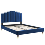 Modway MOD-6873 Elise Twin Performance Velvet Platform Bed