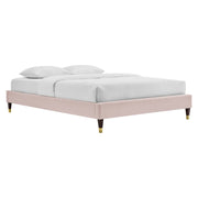 Modway MOD-6873 Elise Twin Performance Velvet Platform Bed