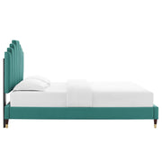 Modway MOD-6873 Elise Twin Performance Velvet Platform Bed