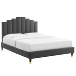 Modway MOD-6874 Elise Full Performance Velvet Platform Bed