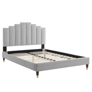 Modway MOD-6874 Elise Full Performance Velvet Platform Bed