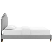 Modway MOD-6874 Elise Full Performance Velvet Platform Bed