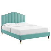 Modway MOD-6874 Elise Full Performance Velvet Platform Bed