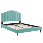 Modway MOD-6874 Elise Full Performance Velvet Platform Bed