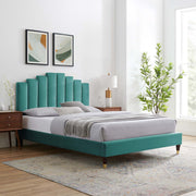 Modway MOD-6874 Elise Full Performance Velvet Platform Bed