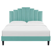 Modway MOD-6877 Elise Full Performance Velvet Platform Bed