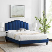 Modway MOD-6877 Elise Full Performance Velvet Platform Bed
