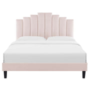 Modway MOD-6877 Elise Full Performance Velvet Platform Bed