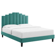Modway MOD-6877 Elise Full Performance Velvet Platform Bed