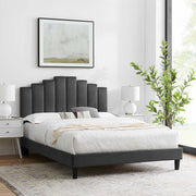 Modway MOD-6878 Elise King Performance Velvet Platform Bed
