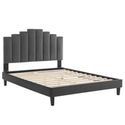 Modway MOD-6878 Elise King Performance Velvet Platform Bed