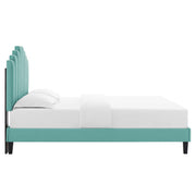 Modway MOD-6878 Elise King Performance Velvet Platform Bed