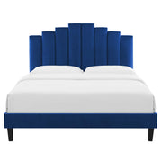 Modway MOD-6878 Elise King Performance Velvet Platform Bed