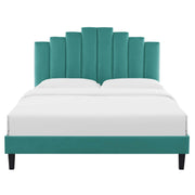 Modway MOD-6878 Elise King Performance Velvet Platform Bed