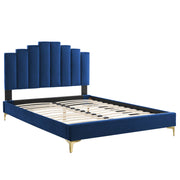 Modway MOD-6879 Elise Twin Performance Velvet Platform Bed