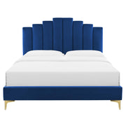 Modway MOD-6879 Elise Twin Performance Velvet Platform Bed