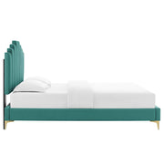 Modway MOD-6879 Elise Twin Performance Velvet Platform Bed