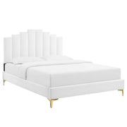 Modway MOD-6879 Elise Twin Performance Velvet Platform Bed