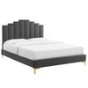 Modway MOD-6880 Elise Full Performance Velvet Platform Bed