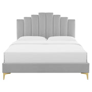 Modway MOD-6880 Elise Full Performance Velvet Platform Bed