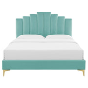 Modway MOD-6880 Elise Full Performance Velvet Platform Bed