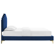 Modway MOD-6880 Elise Full Performance Velvet Platform Bed