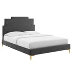 Modway MOD-6925 Lindsey Performance Velvet King Platform Bed