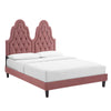 Modway MOD-6933 Alexandria Tufted Performance Velvet Twin Platform Bed