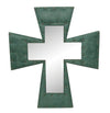 HiEnd Accents Cross Mirror Turquoise