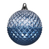 Vickerman Mt180429 10" Periwinkle Glitter Candy Durian Ball Ornament
