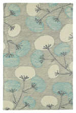 Kaleen Rugs Montage Collection MTG05-75 Grey Area Rug