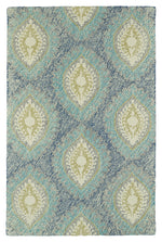 Montage Collection MTG08-17 Blue Area Rug