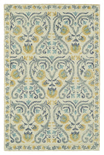 Montage Collection MTG11-01 Ivory Area Rug